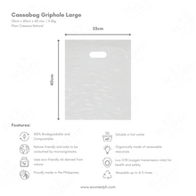 Load image into Gallery viewer, Cassabag Griphole Plain / No Print