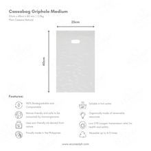 Load image into Gallery viewer, Cassabag Griphole Plain / No Print