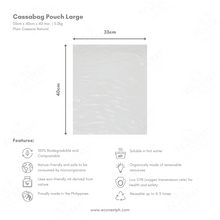 Load image into Gallery viewer, Cassabag Multi-Use Pouch Plain / No Print