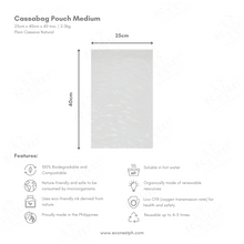 Load image into Gallery viewer, Cassabag Multi-Use Pouch Plain / No Print