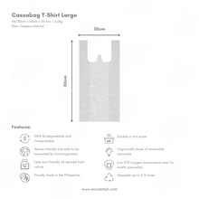 Load image into Gallery viewer, Cassabag T-shirt Plain / No Print