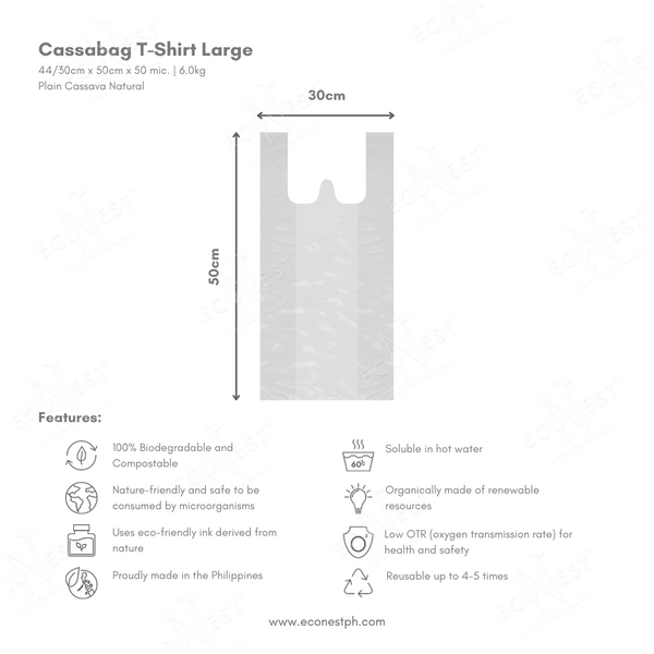 Cassabag T-shirt Plain / No Print