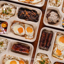 Load image into Gallery viewer, Bagasse Eco Bento Tray Mini w/ Lid
