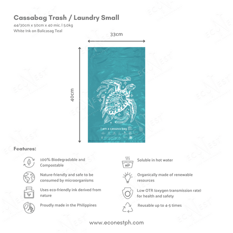 Cassabag Travel / Packing Bag (For Trash or Laundry)