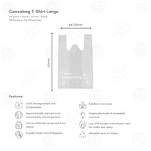 Load image into Gallery viewer, Cassabag T-shirt "I am cassava bag" Print