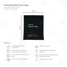 Load image into Gallery viewer, Cassabag Pouch "I am cassava bag" Print