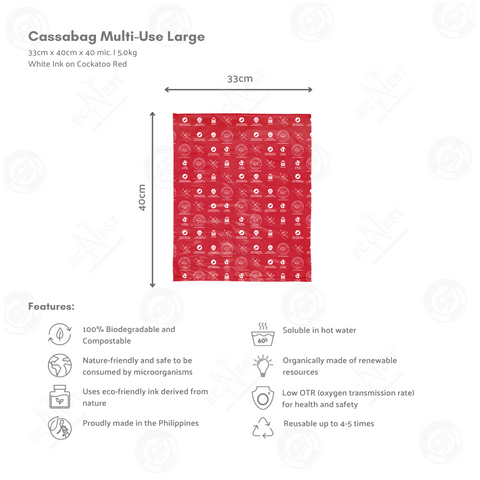 Cassabag Pouch Monogram Print