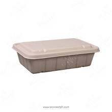 Load image into Gallery viewer, Bagasse Eco Rectangle w/ Lid