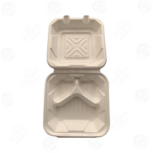 Load image into Gallery viewer, Bagasse Eco Clamshell