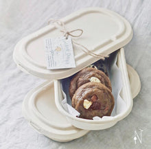 Load image into Gallery viewer, Bagasse Eco Oval w/ Lid