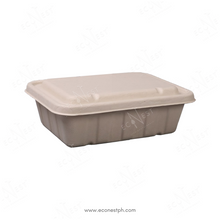 Load image into Gallery viewer, Bagasse Eco Rectangle w/ Lid