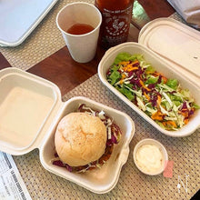 Load image into Gallery viewer, Bagasse Eco Clamshell